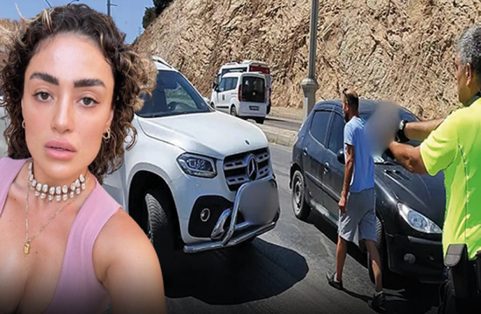 İbrahim Tatlıses’in olaylarla anılan kızı, bu kez Bodrum’da polisin üzerine aracını sürdü