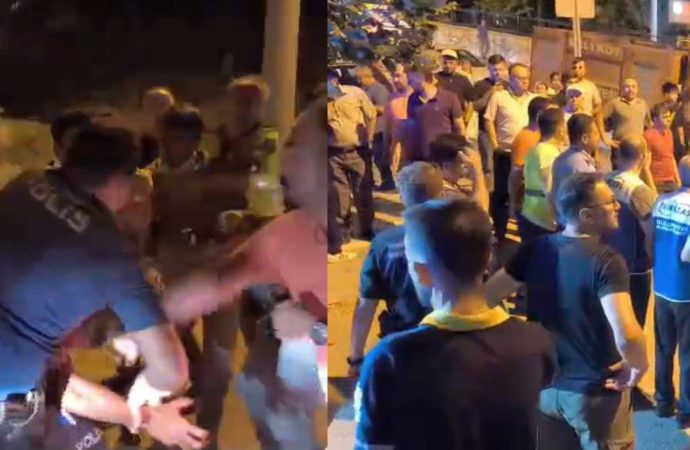 Bursa yangını için gözaltına alınan kişinin eski FETÖ’cü olduğu iddiası vatandaşı sokağa döktü