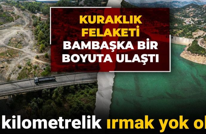Adı ‘Gökırmak’tı, 15 kilometrelik ırmak yok oldu