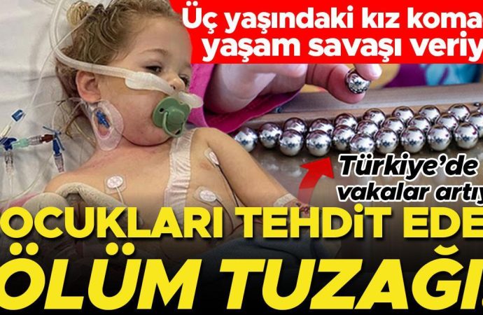 Mıknatıslı oyuncak ve eşyalar çocuklar için ‘ölüm tuzağı!’
