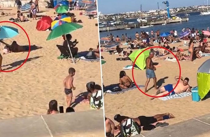 Cumhurbaşkanı halk plajından denize girdi, görenler şaşırdı