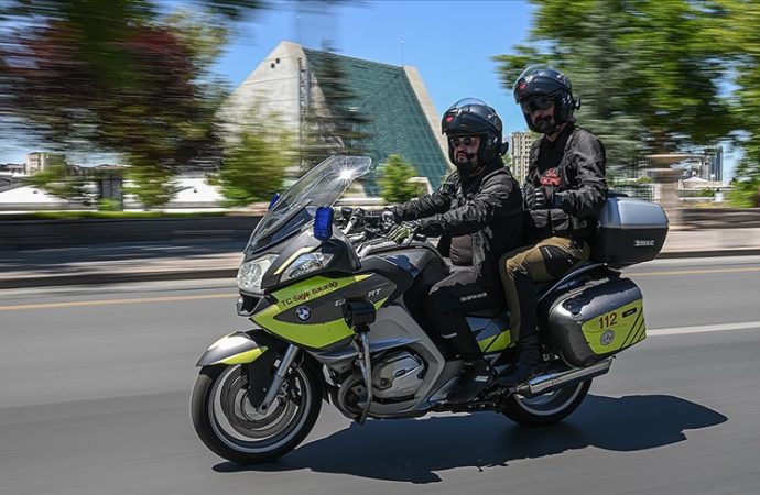 112 motosiklet ambulans: Daha etkin ve hızlı müdahale sağlıyor