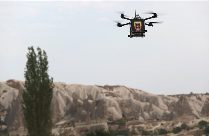 Nevşehirli girişimci ‘asayiş dronu’ üretti