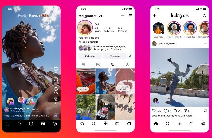 Instagram’dan Tiktok’a benzer “repost” ve Snapchat’e benzer “harita” özelliği