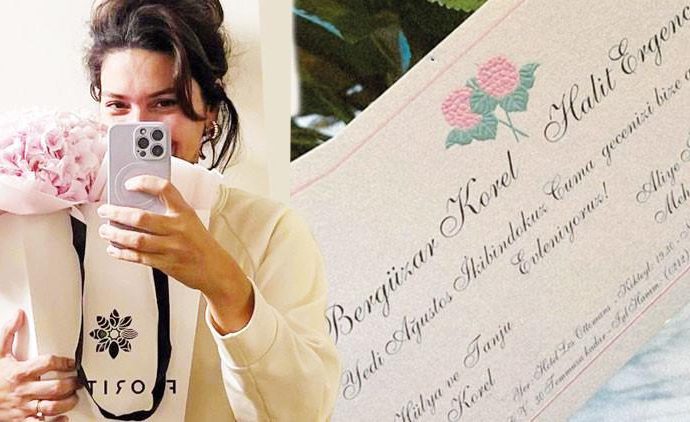 Halit Ergenç’ten Bergüzar Korel’e romantik sürpriz