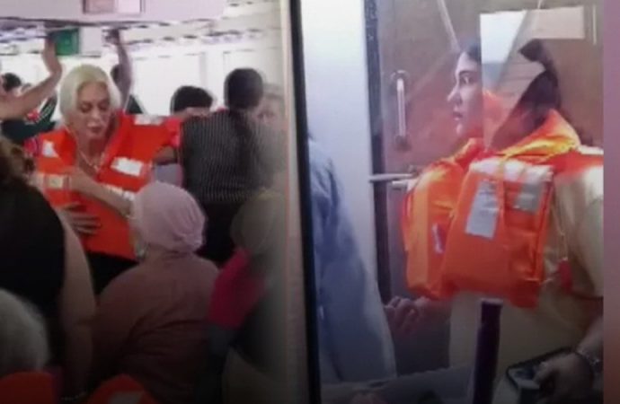 İDO feribotu kayaya çarptı: Korku kameraya yansıdı