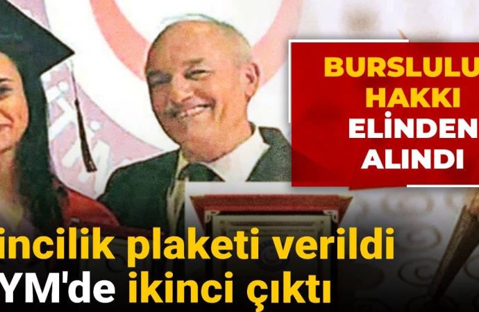 Birincilik plaketi verdiler, ÖSYM’ye başka birinci bildirdiler