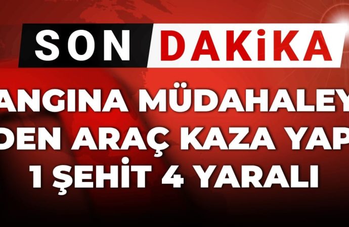 Yangına giden arazöz devrildi, bir işçi hayatını kaybetti