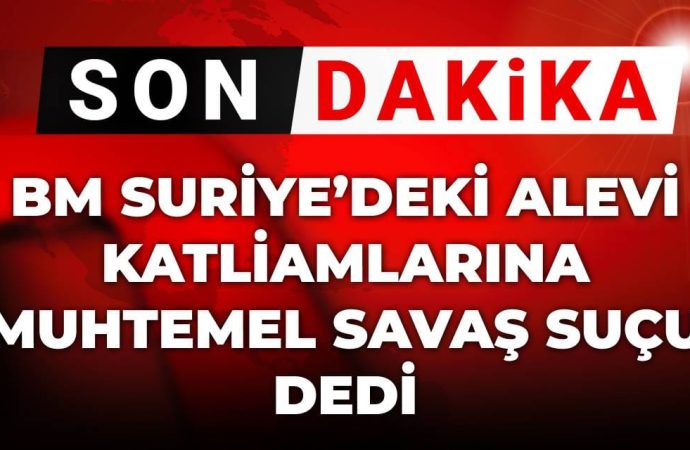 BM: Suriye’deki Alevi katliamları ‘muhtemel savaş suçu’
