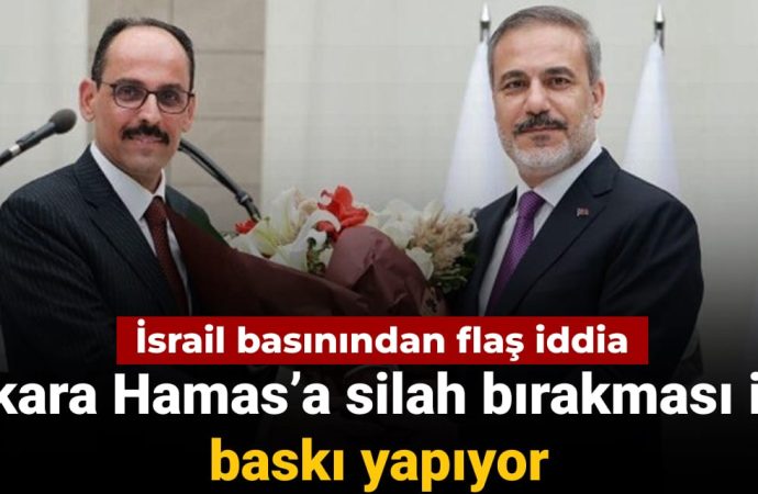 İsrail gazetesi: Ankara, Hamas’a ‘Silahı ve Gazze’nin kontrolünü bırak’ diyor