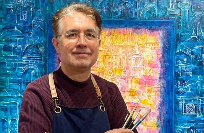 Ressam Cemal Toy’un 40 yılı: “Kalp Hizası” sergisi AKM’de