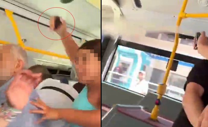 Kavga çıktı, yolcu İETT şoförüne biber gazı sıktı