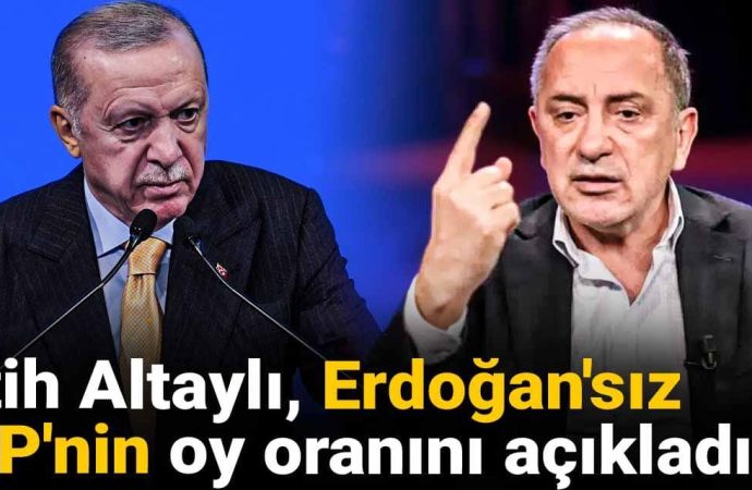 Fatih Altaylı’nın Silivri Günlüğü: Erdoğan’sız AK Parti’nin oy oranı ne…