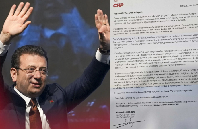 İmamoğlu’ndan CHP milletvekillerine mektup: Sesimiz her haneye ulaşmalı