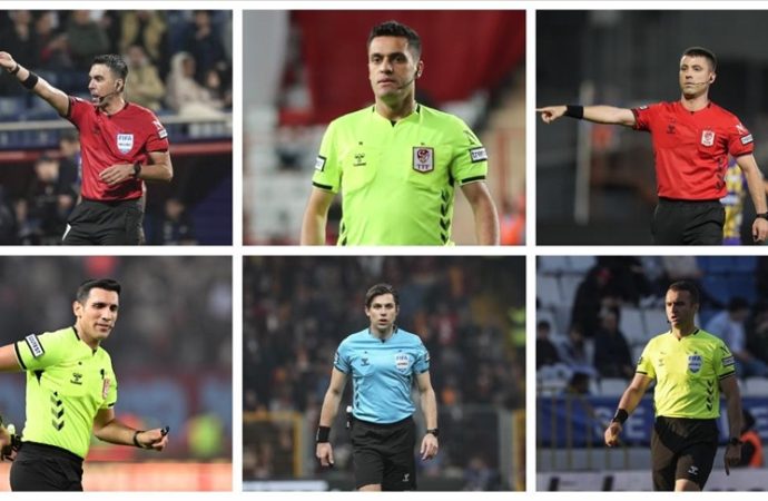 Bu haftanın Süper Lig hakemleri