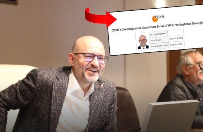 Rektörlüğünü yaptığı üniversitenin öğrencisi oldu