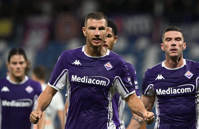Fiorentina’da gecenin kahramanı Dzeko