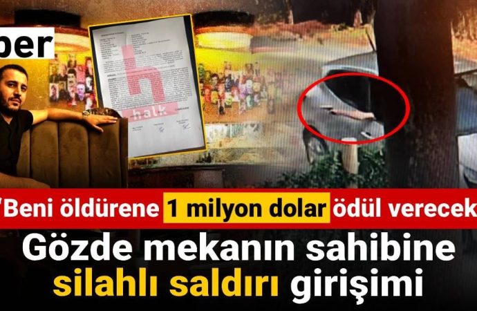 Çiçek Bar’ın sahibi Sezai Gülmez’e silahlı saldırımı girişimi