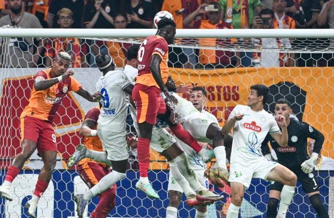 Galatasaray’ın 4000. golü Davinson Sanchez’den