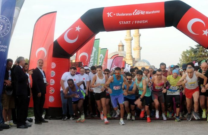 Uluslararası Edirne Maratonu: 80 yaşında 10 kilometre koştu