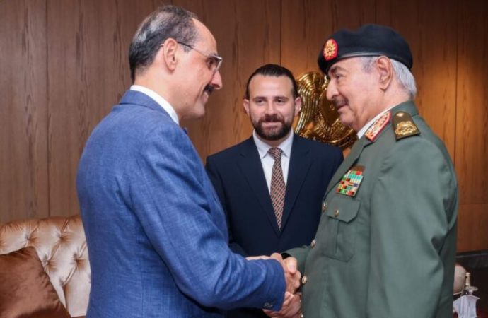 MİT Başkanı Kalın Hafter ile görüştü
