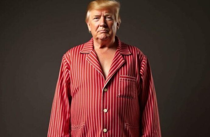 Bunun bize bir faydası var mı bilmiyorum ama Trump sonunda artık tamamen çıldırdı
