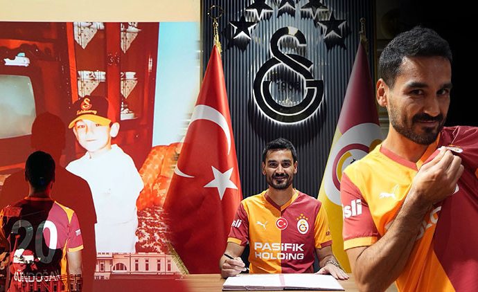 İlkay Gündoğan, resmen Galatasaray’da!