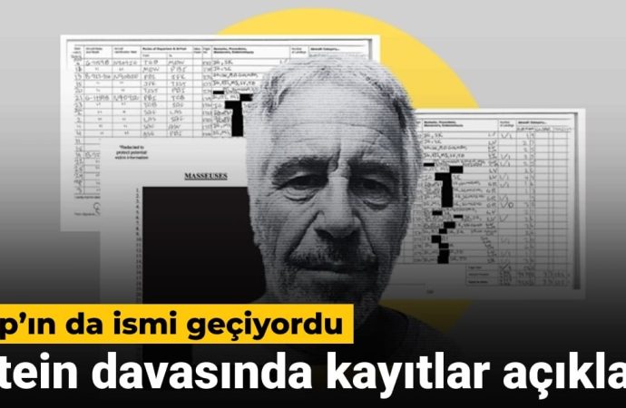 Pedofil Epstein davasıyla ilgili 33 bin sayfalık kayıt yayımlandı