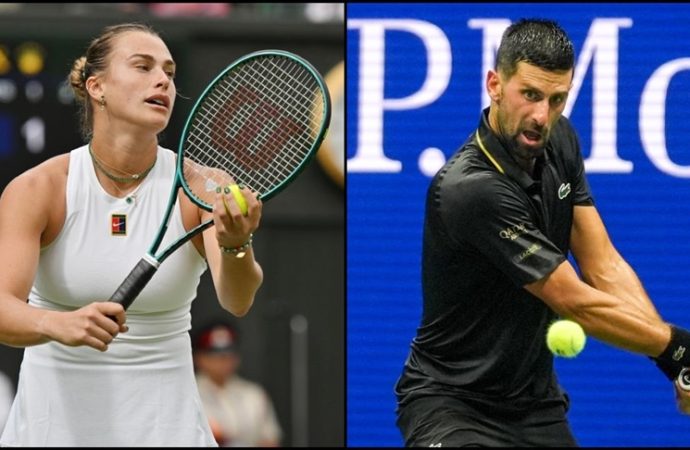 ABD Açık’ta Sabalenka ve Djokovic yarı finalde