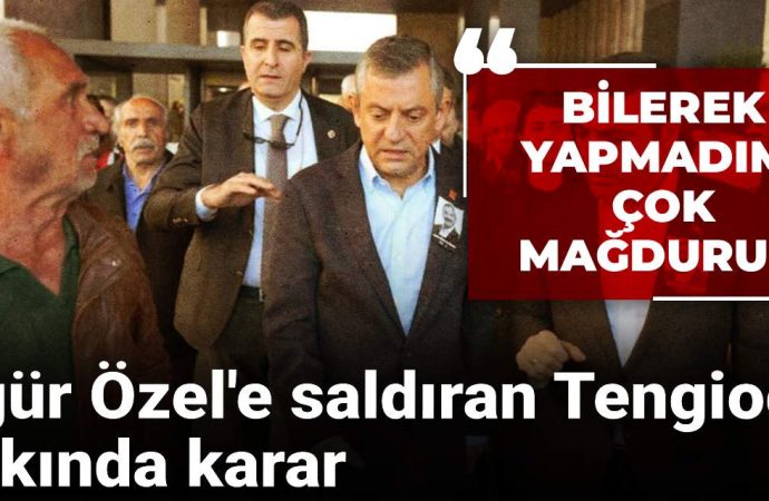 Özgür Özel’e saldırı davası karara kaldı