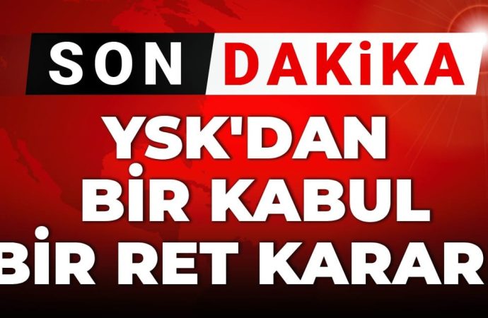 YSK’dan bir kabul bir ret: Kongreler de kayyım da devam edecek