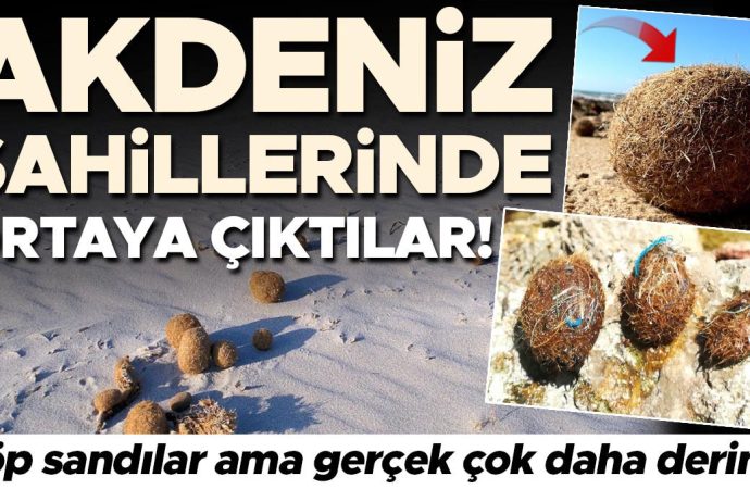 Akdeniz’de ortaya çıktı: Plajları mikroplastik topları bastı