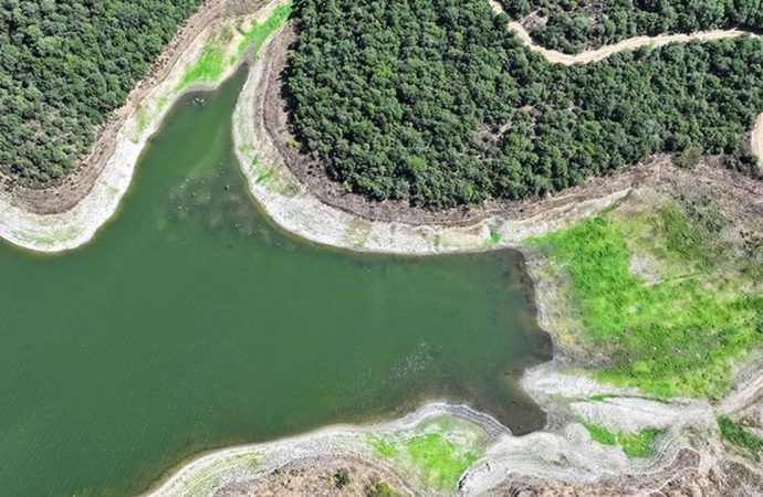 Sağanak yağışa rağmen İstanbul barajlarında doluluk oranı düştü