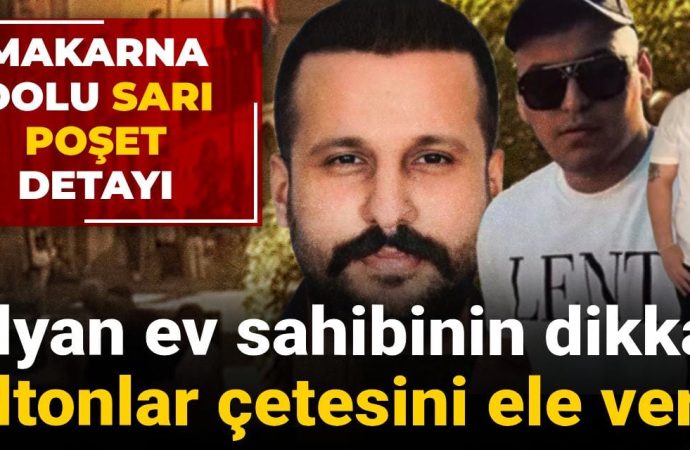 Makarna poşetleri: İtalyan ev sahibinin dikkati Daltonlar çetesini ele verdi