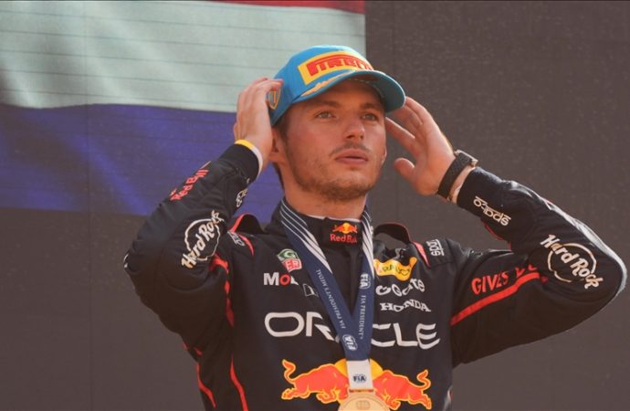 İtalya Grand Prix’sinde zafer Verstappen’in