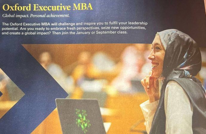 AKP Milletvekili Rümeysa Kadak, Oxford’un reklam yüzü oldu