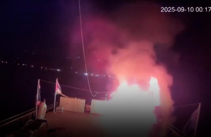Sumud Filosu’na bir İHA saldırısı daha