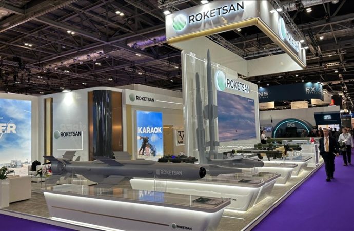 Roketsan yeni nesil savunma sistemlerini Londra’da sergiliyor