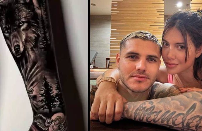 Icardi Wanda o dövmeyi kapattırdı: Wanda Nara vücuttan da atıldı