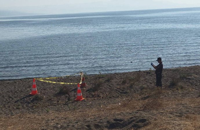 İznik Gölü sahilinde el bombası bulundu