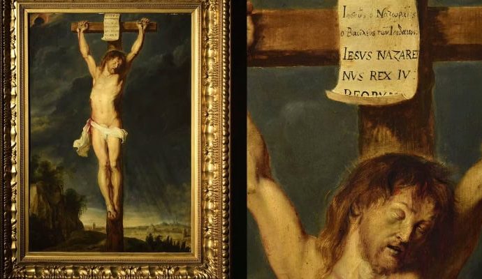 Rubens’in 400 yıllık İsa tablosu Paris’te bulundu
