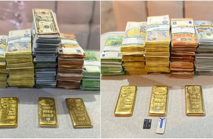 Manavgat Belediyesi operasyonu: Zirai depoya saklanmış altın ve döviz ele geçti