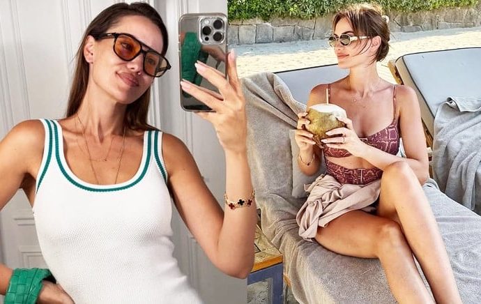 Fahriye Evcen nihayet yaza veda etti