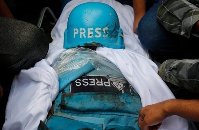 Sendikadan isyan: Gazze’de tarihin en büyük gazeteci katliamı var