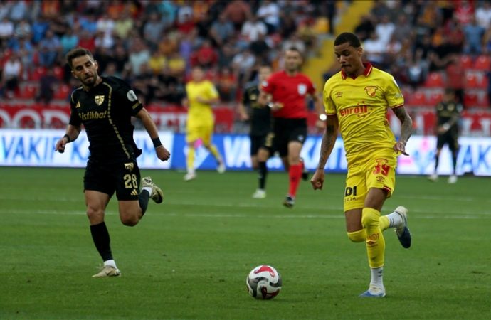 Kayserispor ile Göztepe puanları paylaştı