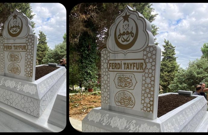 Bahçeli, Ferdi Tayfur’un kabrini yaptırdı