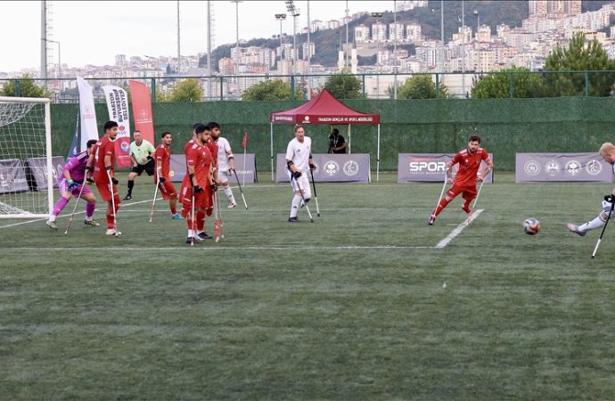 Ampute Futbol Uluslar A Ligi’nde Türkiye 2. oldu
