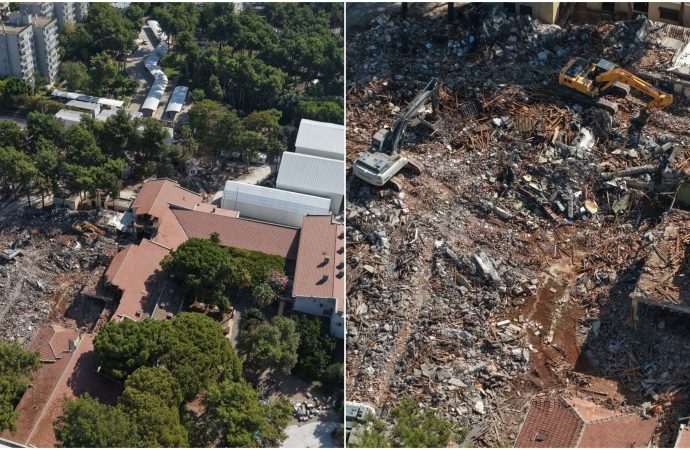 Antalya Müzesi’nde yıkım başladı