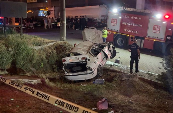 Aydın’da zincirleme kaza: Bir kişi öldü, beş yaralı var