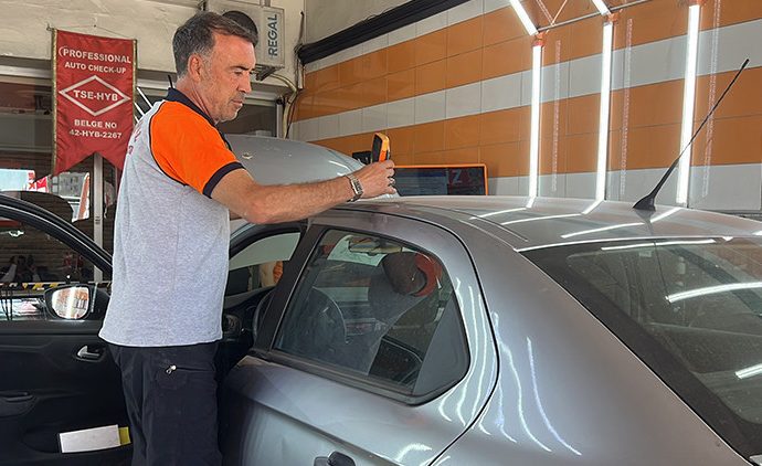 ‘Sadece iki parçası değişti’ sözüyle alacağı aracın tamamı toplama çıktı